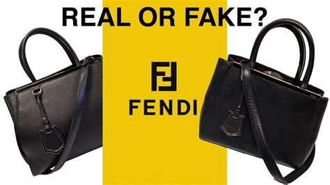 how to spot fake fendi 2jours|real fendi bag.